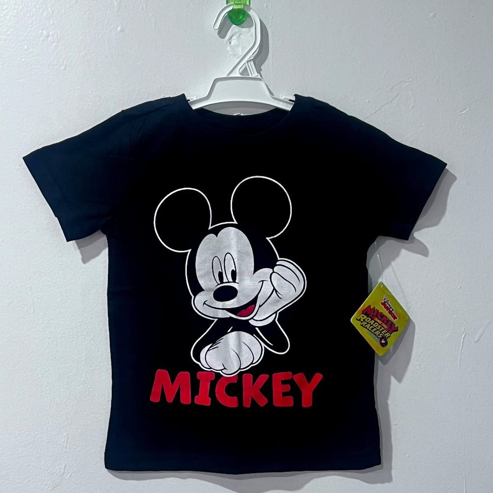 Disney Mickey Black T-Shirt for Kids NWT